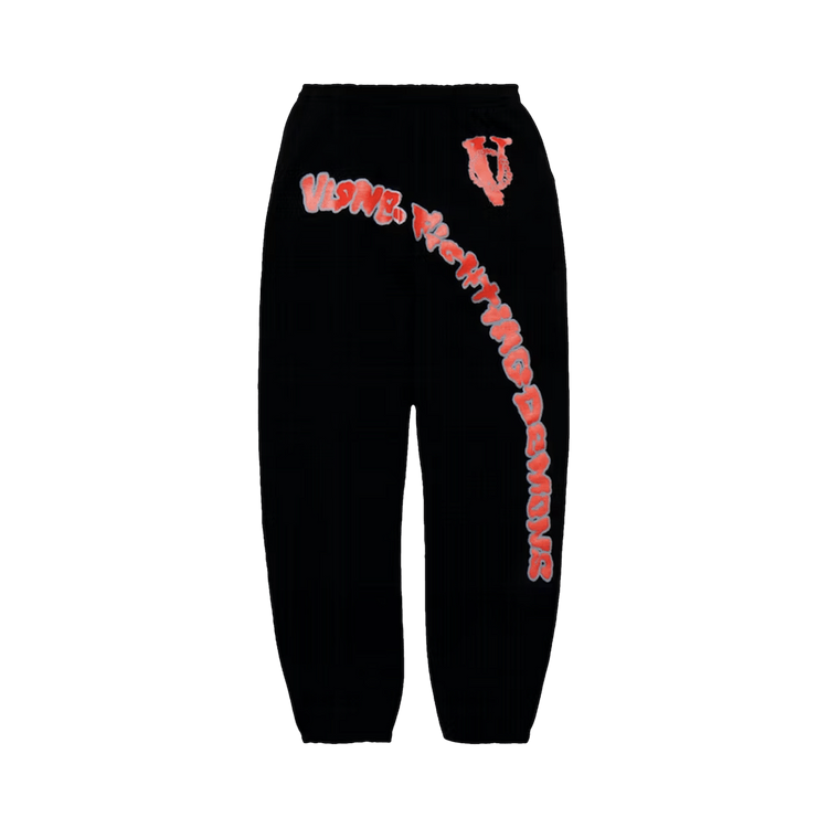 Vlone x Juice WRLD FD Circle Sweatpants "Black"