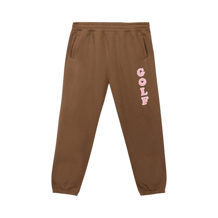 GOLF WANG The Feeling Sweatpant "Brown/Pink"
