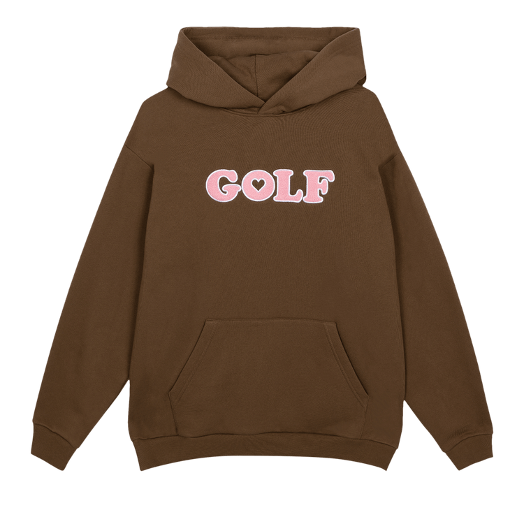 GOLF WANG The Feeling Hoodie "Brown/Pink"