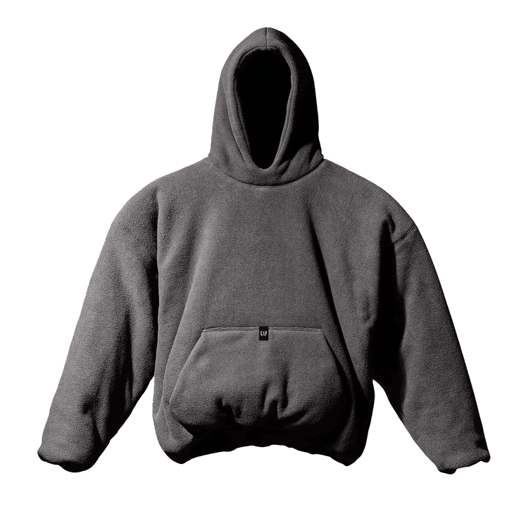 Yeezy Gap Engineered by Balenciaga Polar Fleece Padded Hoodie "Dark Grey"
