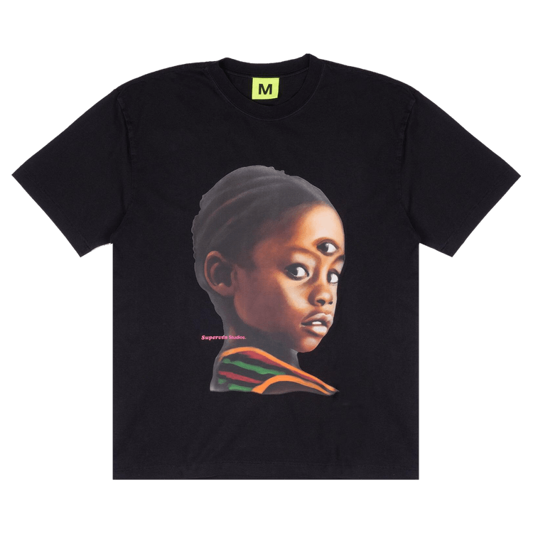 Supervsn 3rd Eye Tee "Vintage Black"