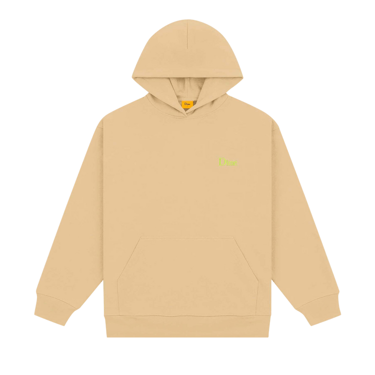 Dime Classic Small Logo Hoodie "Sand"