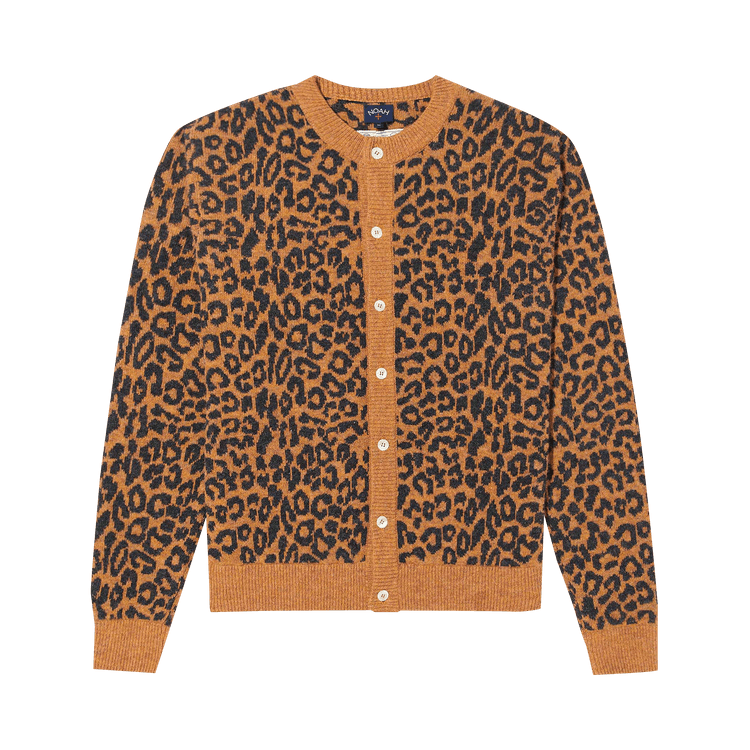 Noah Leopard Cardigan Sweater "Leopard"