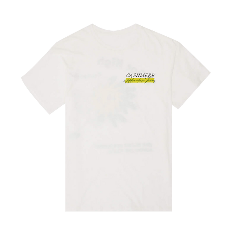 The Elder Statesman Adventure Tours Tee "White"