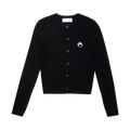Marine Serre Core Knit Cardigan "Black"
