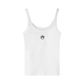 Marine Serre Crescent Moon Embroidered Tank Top "White"