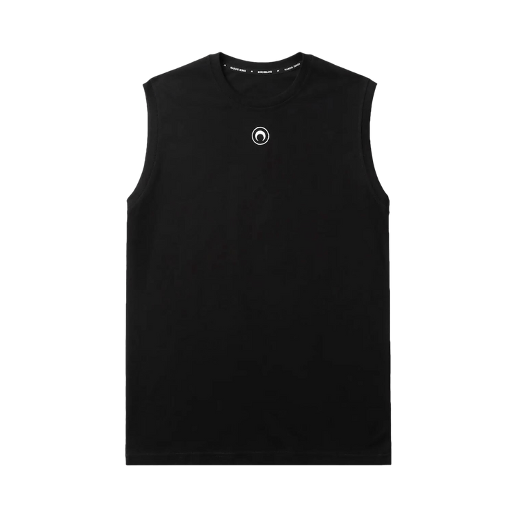 Marine Serre Logo Tank Top "Black"