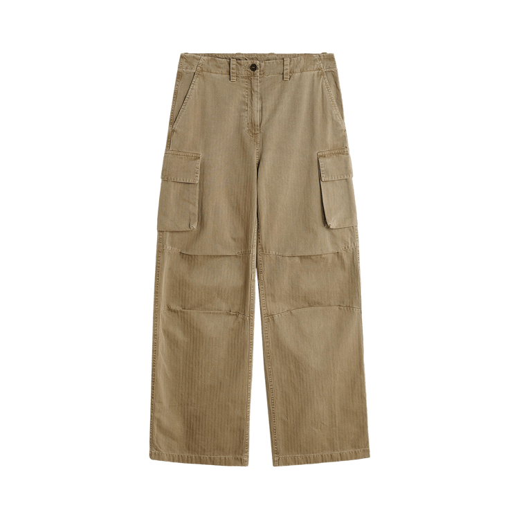 Our Legacy Peak Cargo Pants "Olive Herringbone"