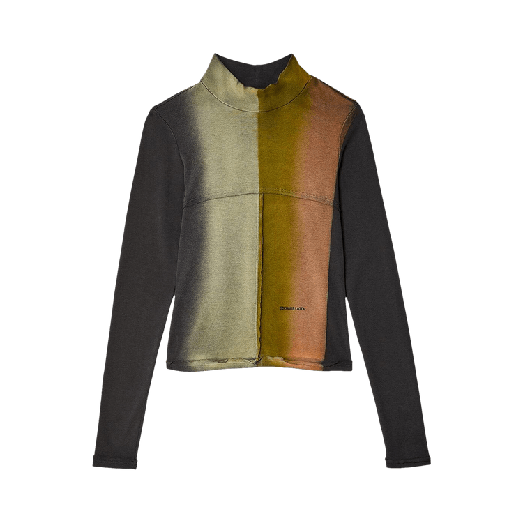 Eckhaus Latta Lapped Baby Turtleneck "Inky"