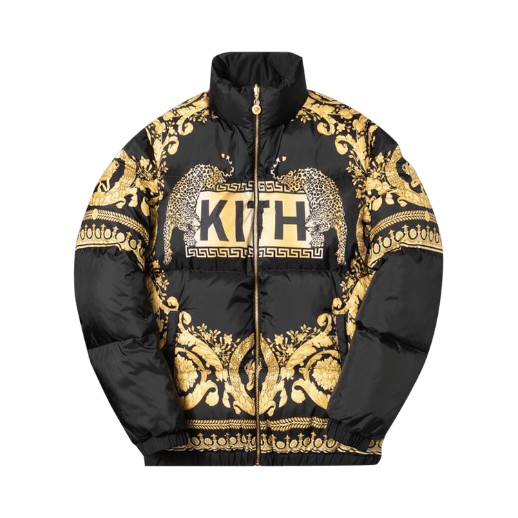 Kith x Versace Blouson Piumino "Nero Oro"