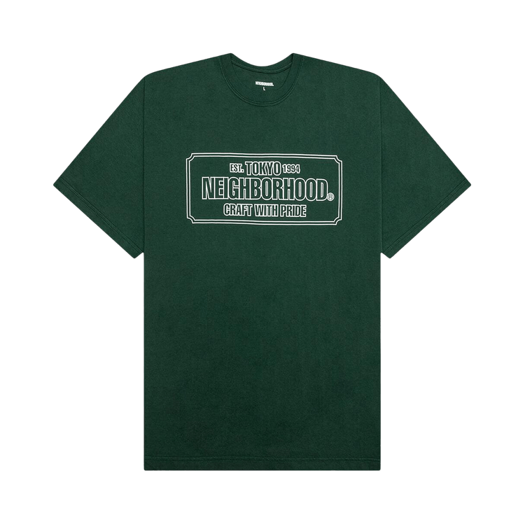 Neighborhood Short-Sleeve Tee "Green"