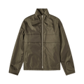 Jil Sander Nylon Zip Sports Jacket "Dark Green"