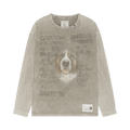 Maison Mihara Yasuhiro Bleached Long-Sleeve T-Shirt "Beige"