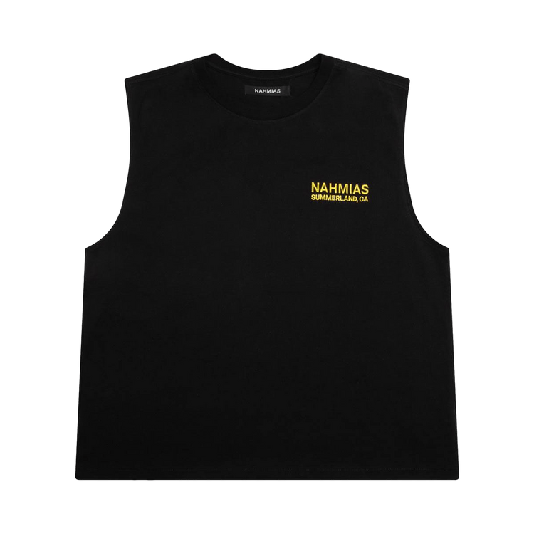 Nahmias Landscape Muscle T-Shirt "Black"