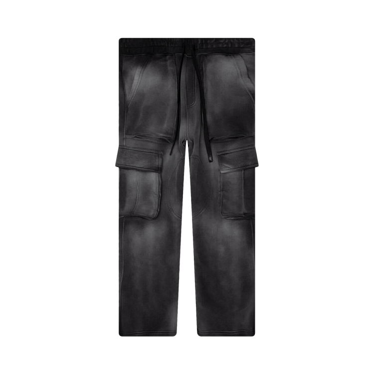 Nahmias Sunfade Logo Cargo Sweatpants "Black"