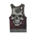 Ottolinger Mesh Tank Top "Skull Print"