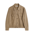 Our Legacy Poplin Coach Jacket "Dark Sand"