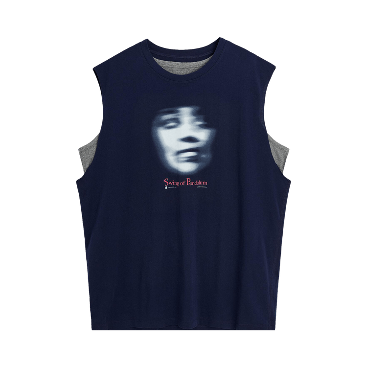 Our Legacy Reversible Gravity Tank Top "Navy/Grey"