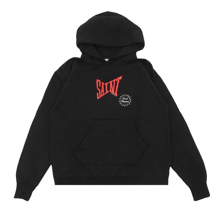 SAINT Mxxxxxx Saint Logo Hoodie "Black"