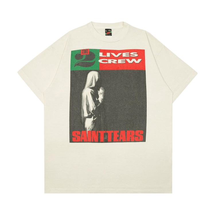 SAINT Mxxxxxx x Denim Tears Lives Crew T-Shirt "White"