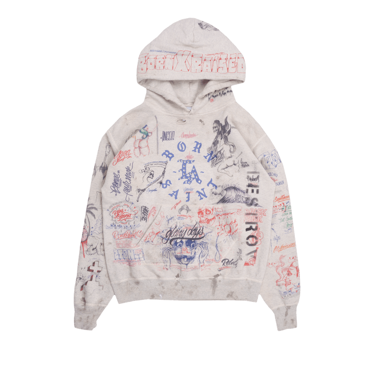 SAINT Mxxxxxx LA Hoodie "Grey"