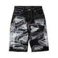Who Decides War Darning Side Embroidery Shorts "Coal"
