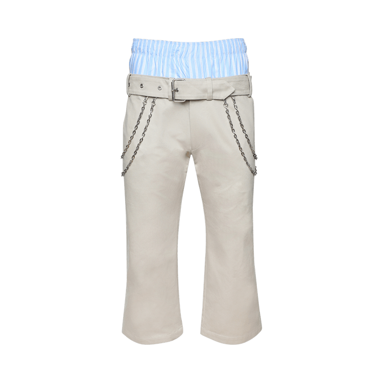 BLUEMARBLE Double Layered Boxer Pants "Khaki"