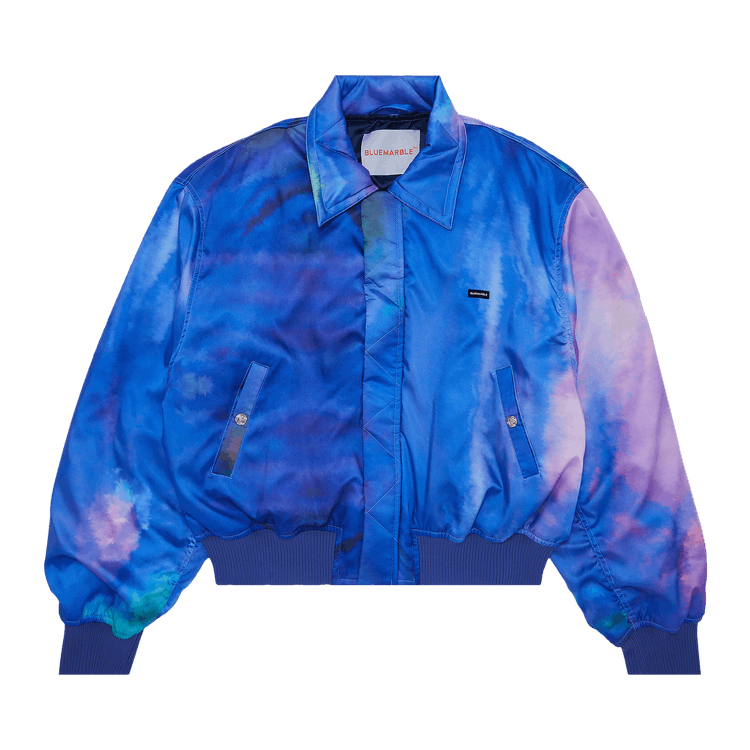 BLUEMARBLE Bomber Jacket "Blue Dye"