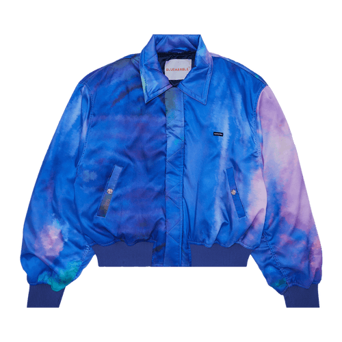 BLUEMARBLE Bomber Jacket "Blue Dye"