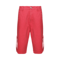BLUEMARBLE Rhinestoned Tongue Baggy Denim Shorts "Red"