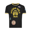Bode Discount Taxi Tee "Black/Multicolor"