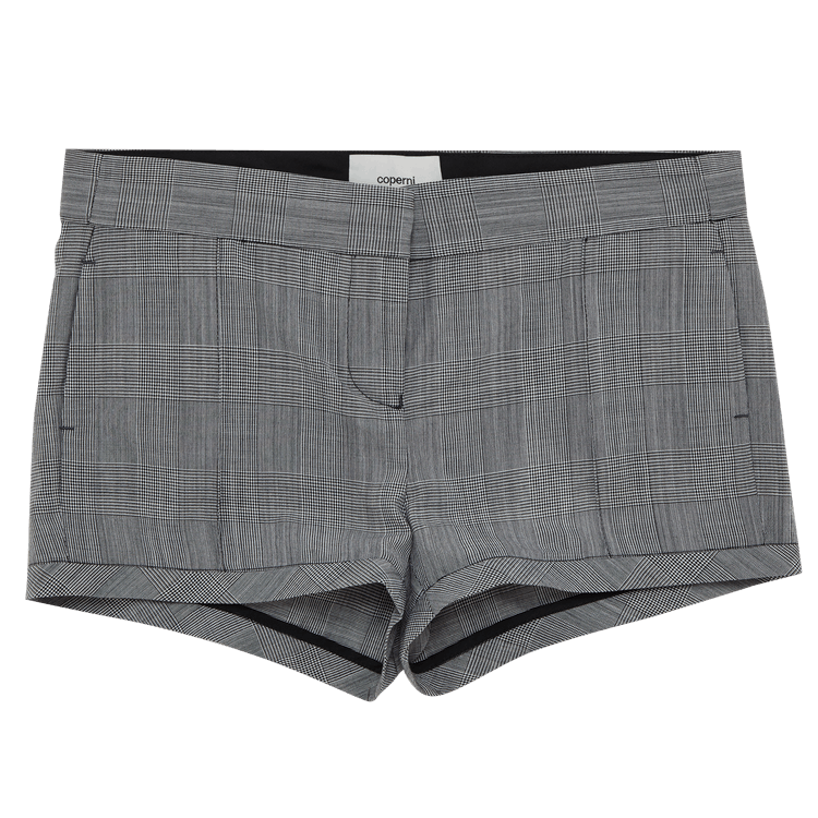 Coperni Tailored Shorts "Black/White"