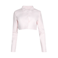 Coperni Trompe L'Oeil Tailored Jacket 'White/Pink'