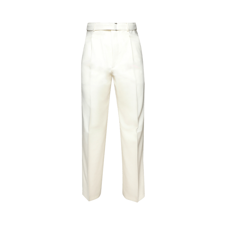Lanvin Wide Leg Trousers "Milk"