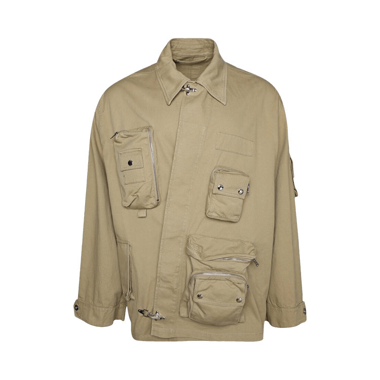 Lanvin x Future Asymmetrical Utility Jacket "Sand"
