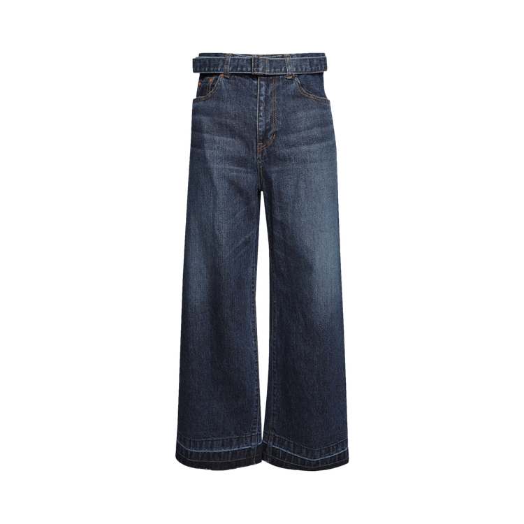 Sacai Belted Jeans "Blue"