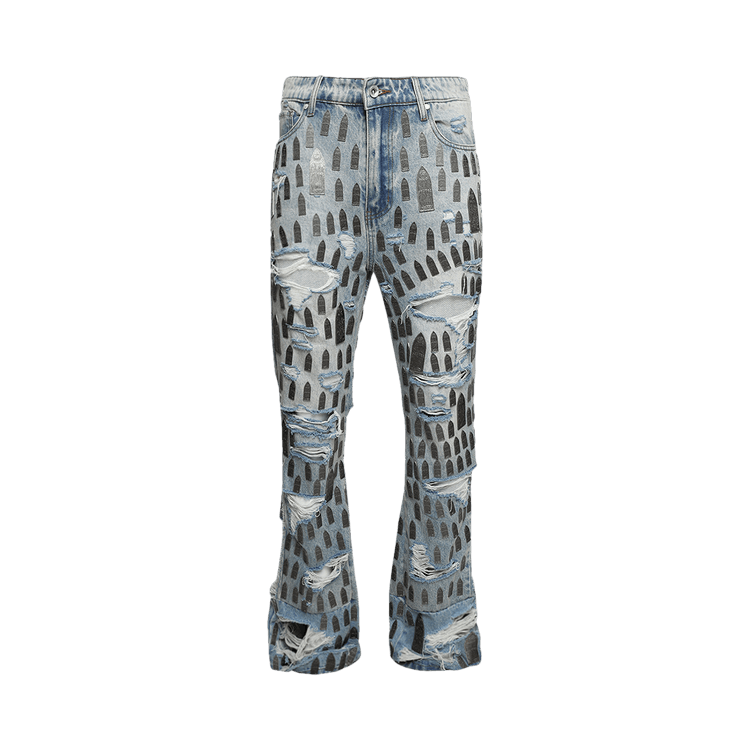 Who Decides War Max Hardware Denim Pant "Sky"