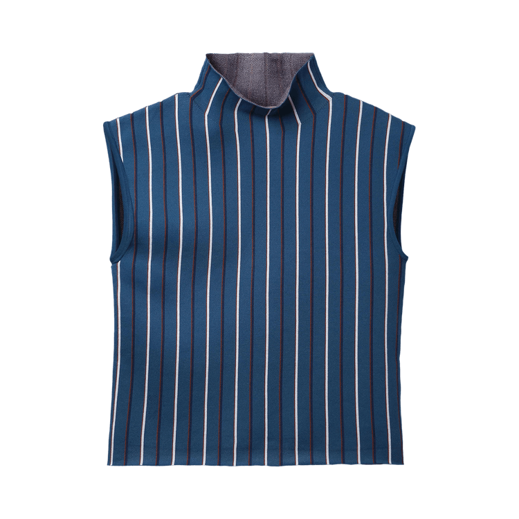 Marni Vertical Stripe Turtleneck Sweater "Blue"