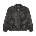 Supreme Gem Studded Leather Jacket "Black"