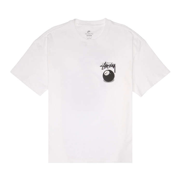Nike x Stussy 8 Ball T-Shirt (Asia Sizing) "White"