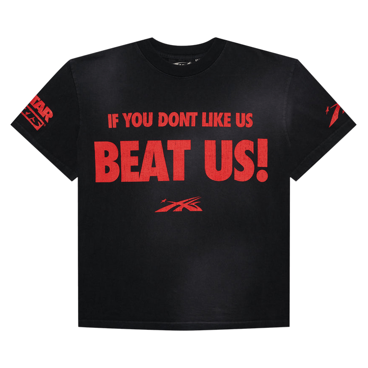 Hellstar Beat Us! T-Shirt "Black/Red"