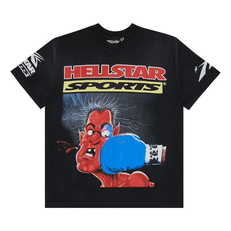 Hellstar Knock-Out T-Shirt "Black"