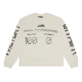 Hellstar Scoreboard Long-Sleeve T-Shirt "White"