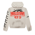 Hellstar If You Dont Like Us Beat Us Hoodie "White"