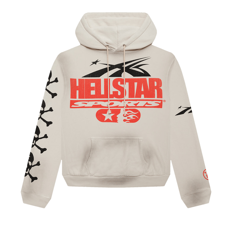 Hellstar If You Dont Like Us Beat Us Hoodie "White"