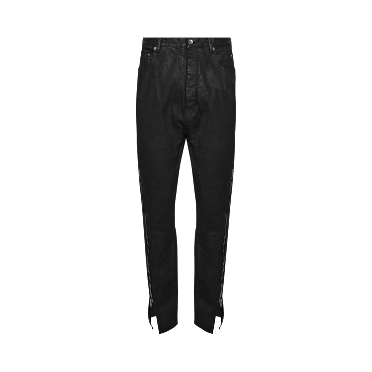Rick Owens Denim Bolan Banana Pants "Black/Wax"