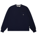 Advisory Board Crystals Hologram Long-Sleeve Tee "Navy"