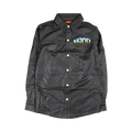 Who Decides War MRDR Leather Work Shirt "Black"