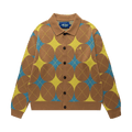 Awake NY Arglye Knit Cardigan "Brown"