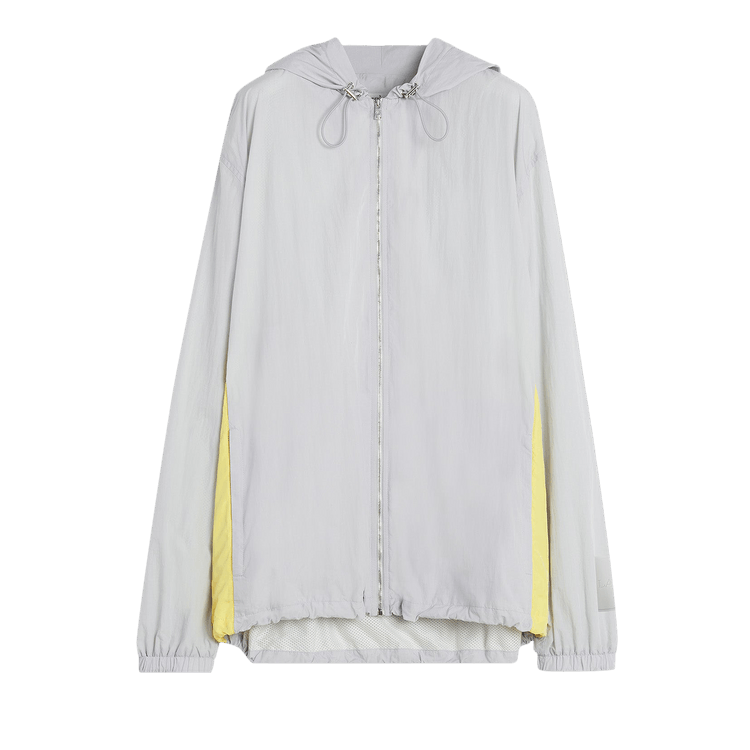 Lanvin Lab x Future Zipped Nylon Hoodie "Eagle Grey"